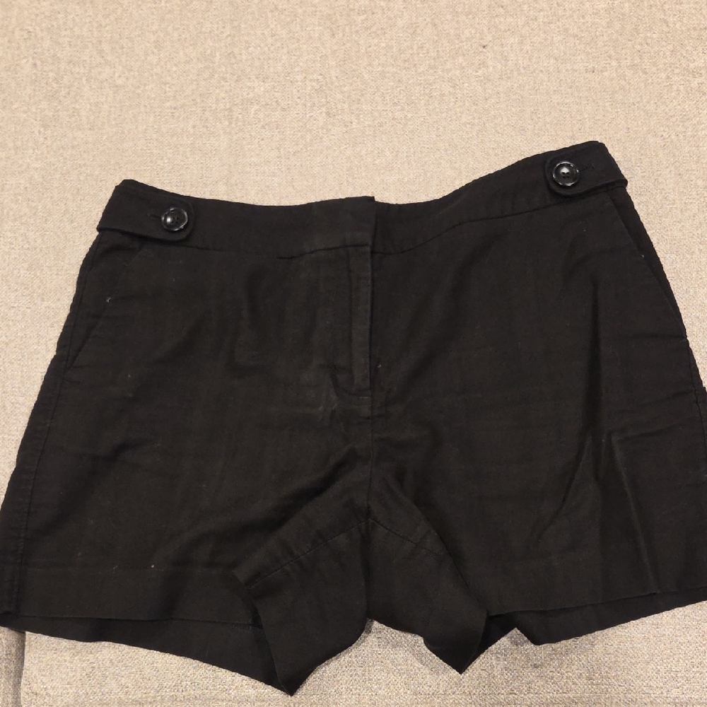 Ann Taylor High Waist Black Women's Shorts